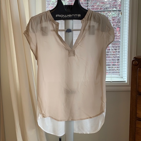SZ L Aritzia Babaton Sheer Blouse - Picture 1 of 1